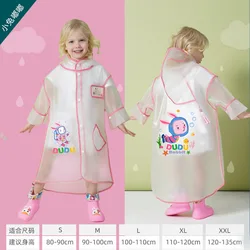 Classic Transparent Polyester Manufacturers Children Kids Raincoat