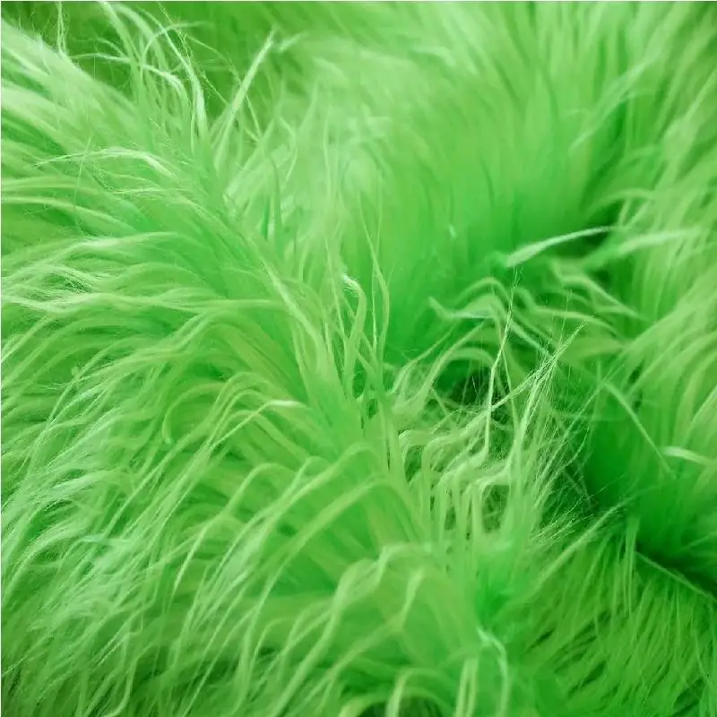 Factory Directly long shaggy faux fur Softness Durability shaggy faux fur fabric used for shaggy rugs for living room bedroom