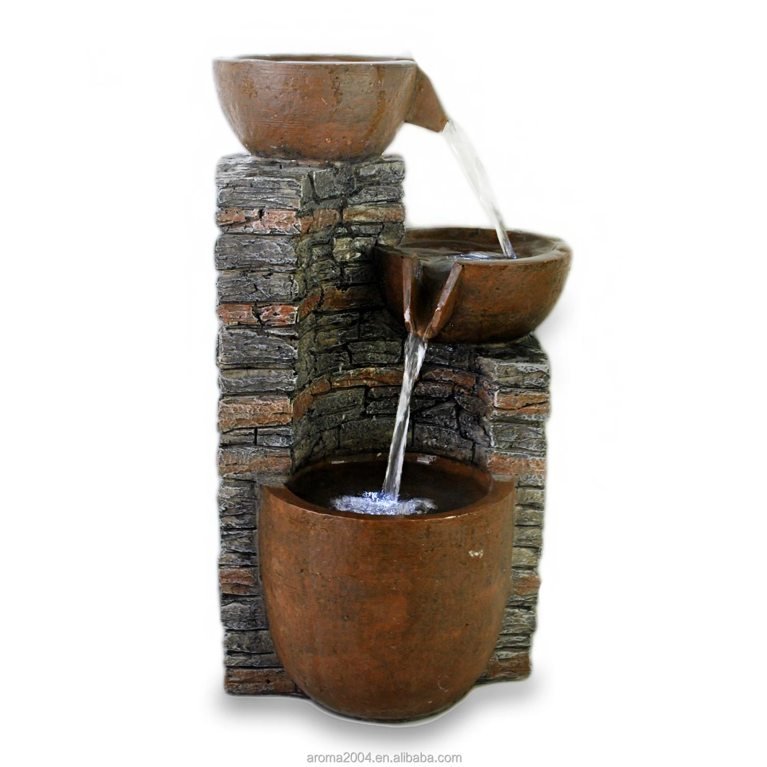  Best selling home decoration polyresin water fountain indoor