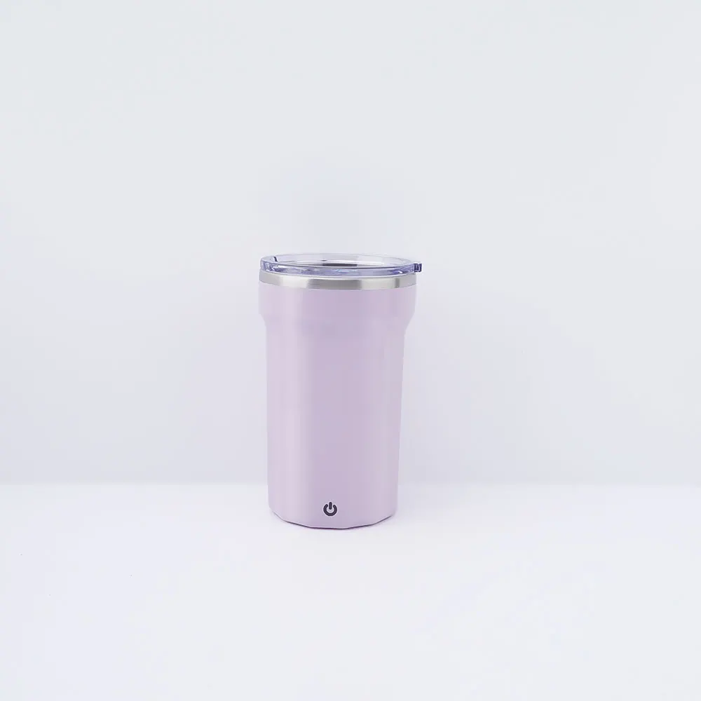 350ml Rechargeable Stainless Steel Coffee Mug Insulated Automatic Self-Stirring Home Office Travel Mixing Cup Use