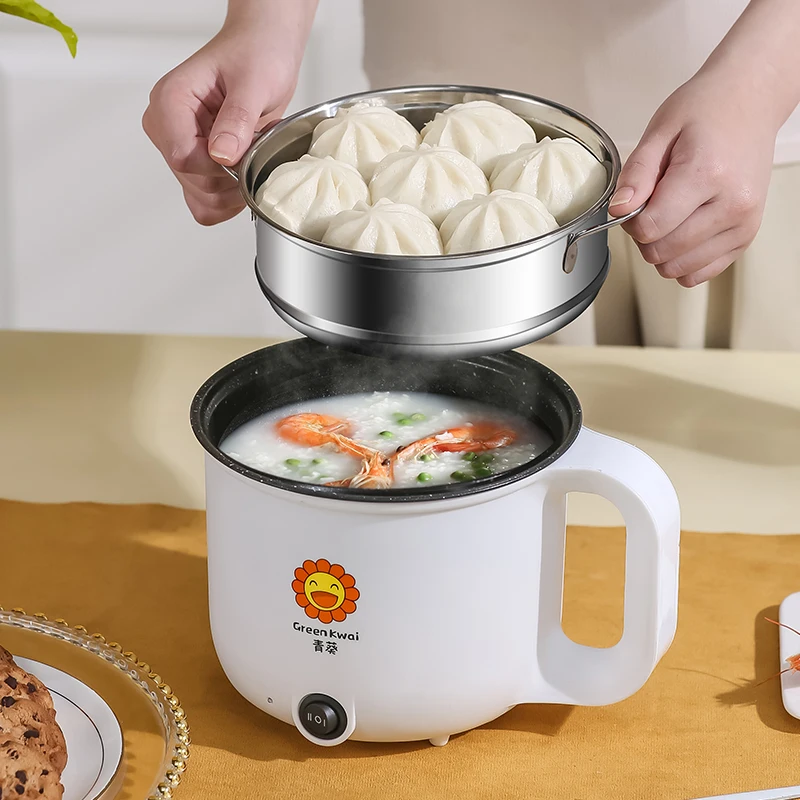 Electric cooker household multi function electric hot pot non stick  inner multi cooker noodle pot frying pan