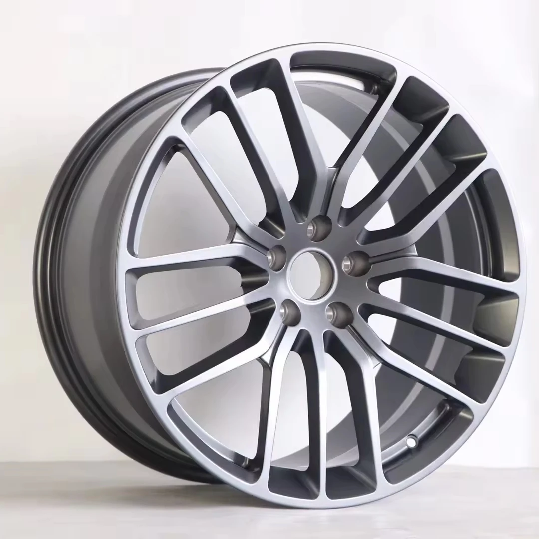 Yufei 19Inch Rims 5x112 Matte Gray 1-piece Wheel Rim Aluminum Forged Alloy Car Made in China for