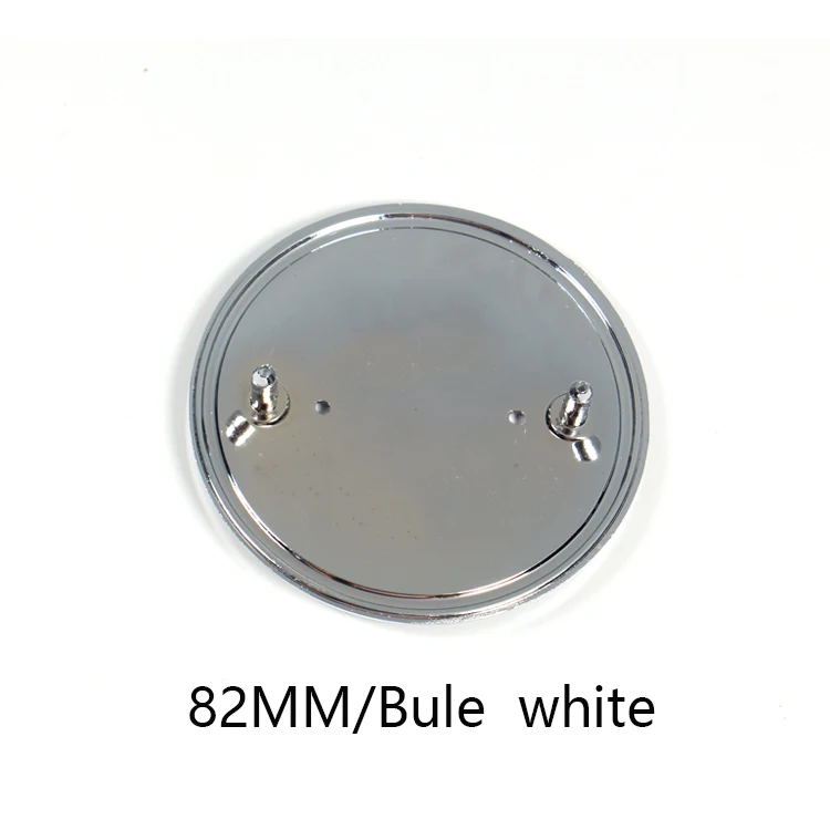 for BMW BZ Tesla Car logo 82MM 74MM 50th Anniversary Car front hood emblem logo rear trunk badge
