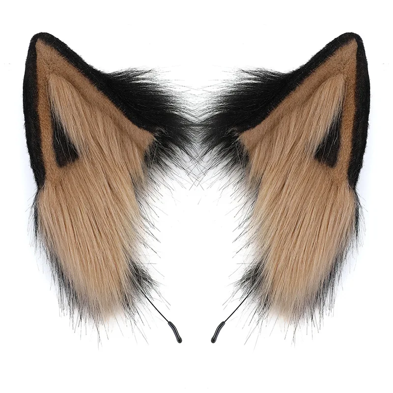 High Quality Handmade Cosplay Fur Ear Headbands Animal Headbands