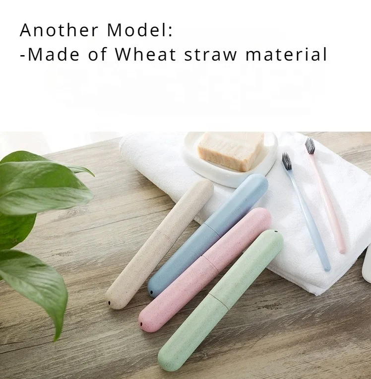 Wholesale Portable Plastic Toothbrush Toothpaste Storage Box Travel Tooth Brush Container Cases Mouthwash Cup Holder For Home