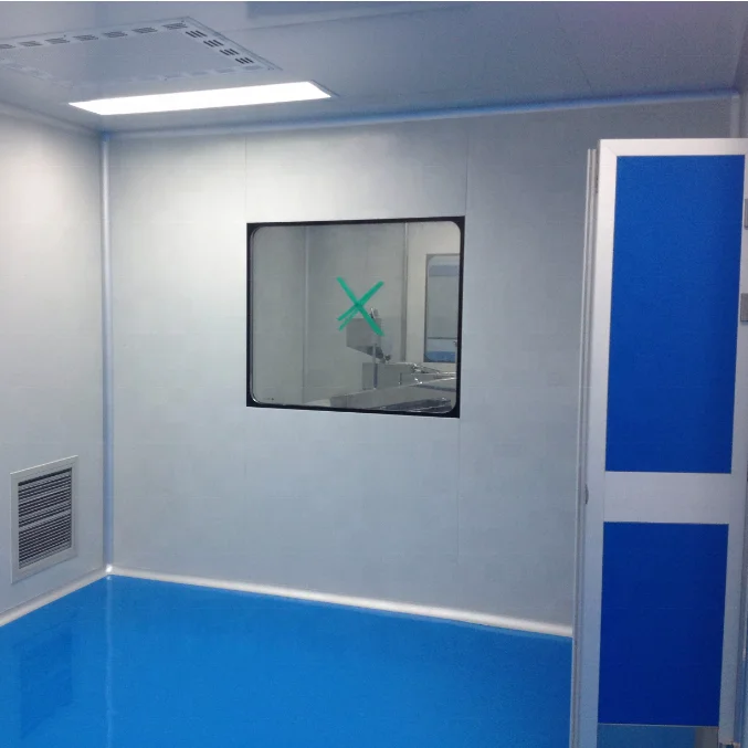 Professional high quality Iso 7 8 9 Modular Factory Partition wall Panel Dust Free Portable Clean Room