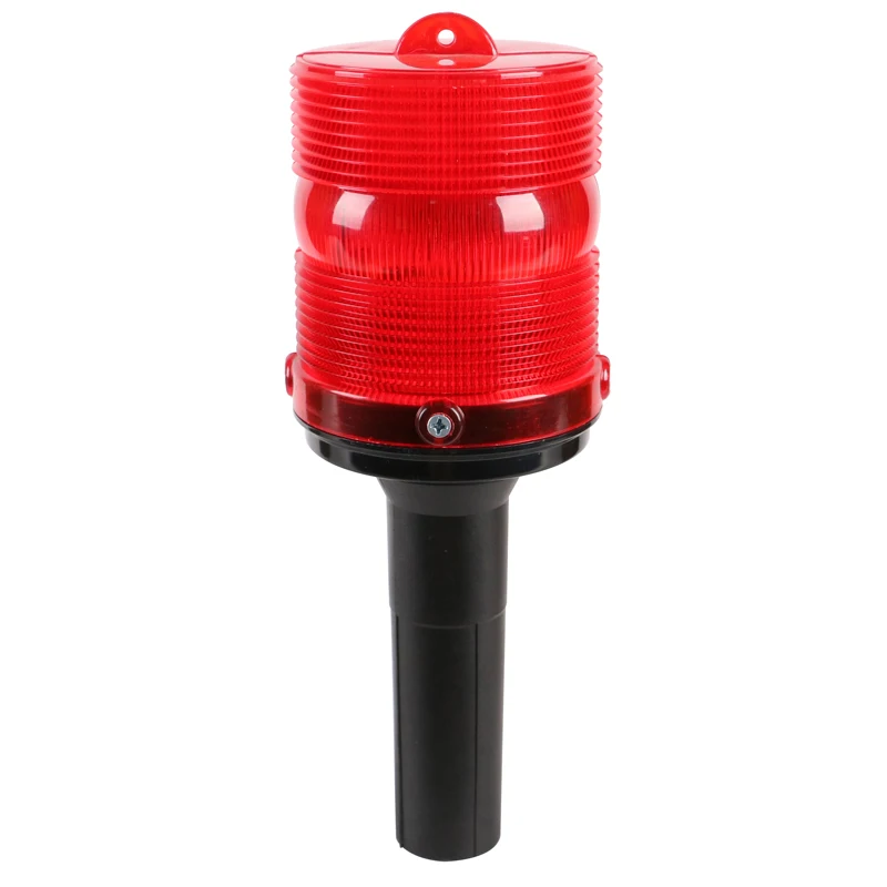 Traffic Cone Strobe Light LED Traffic Solar Warning Light