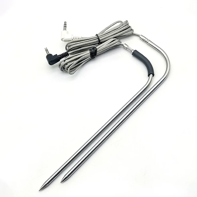 BL-BBQ-PT-094 NTC датчик температуры, термический резистор, диаметр 0,2 мм, проволочный манет, 70 мм, стеклянный датчик температуры пищевых продуктов