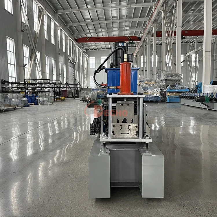 Heavy Duty Storage Rack Pallet Step Beam Roll Forming Machine Shelf Frame Forming Machine For Supermarket