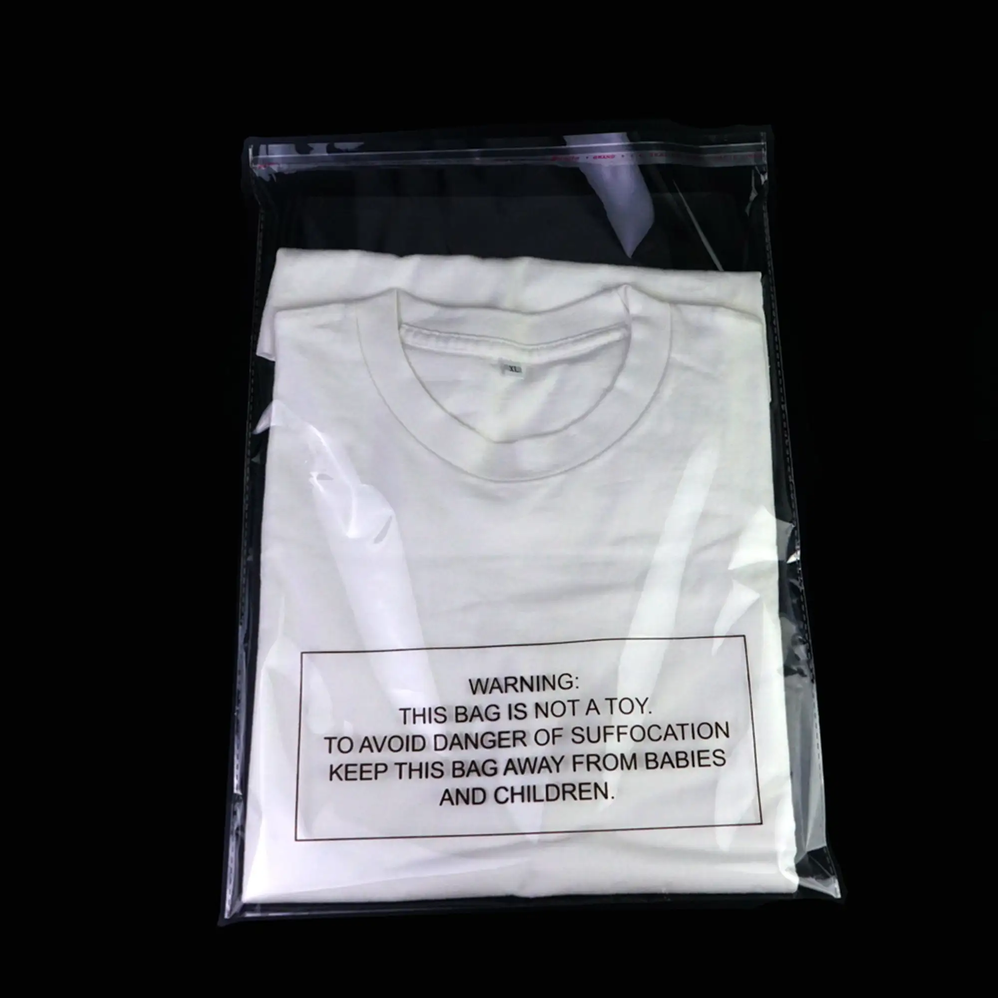 Новинка, Лидер продаж, прозрачный самоклеящийся полипропиленовый пластиковый прозрачный пакет для упаковки одежды и футболок