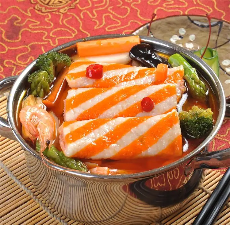 
Delicious Frozen seafoods crab Sandwich fish steak surimi for hot pot 