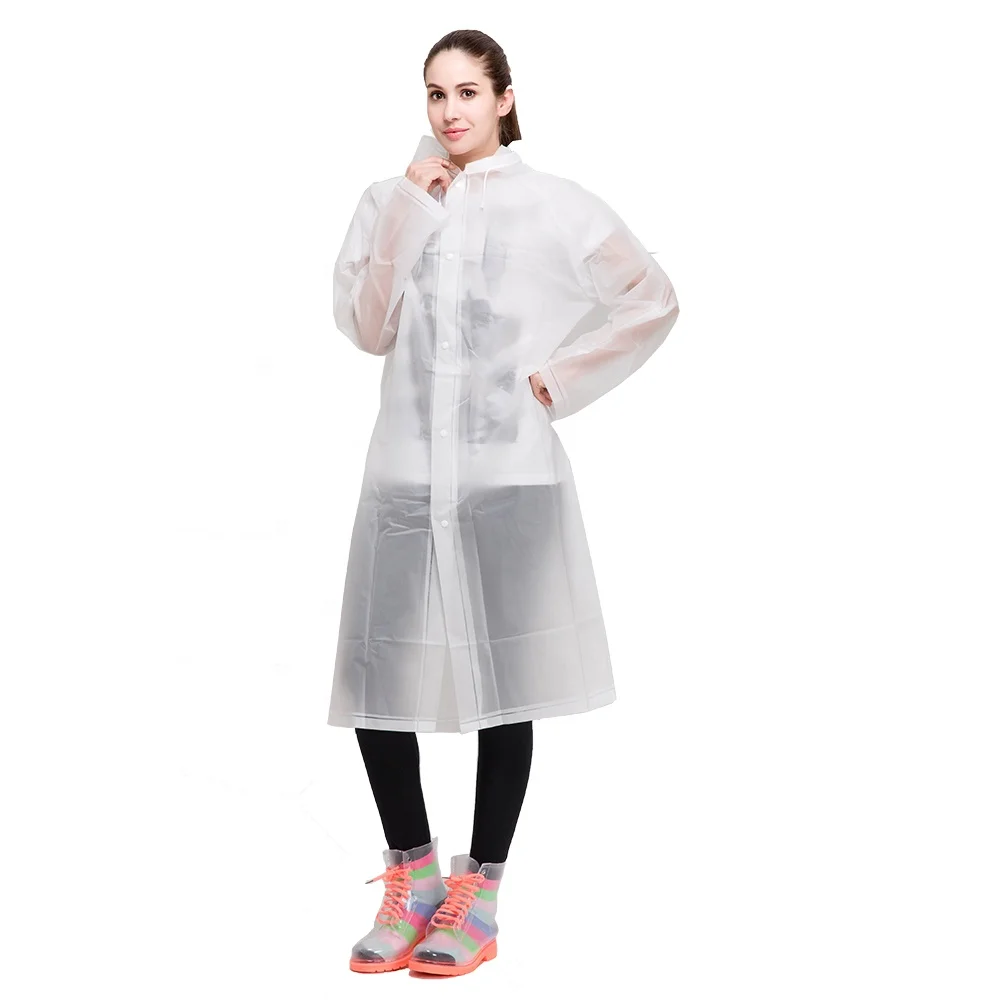 Adult plastiv EVA raincoat waterproof custom safety full body