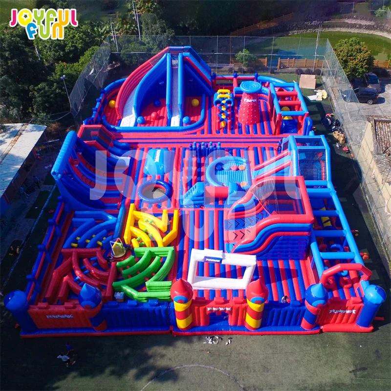 JOYFUL FUN new design commercial customized playground outdoor inflatable park