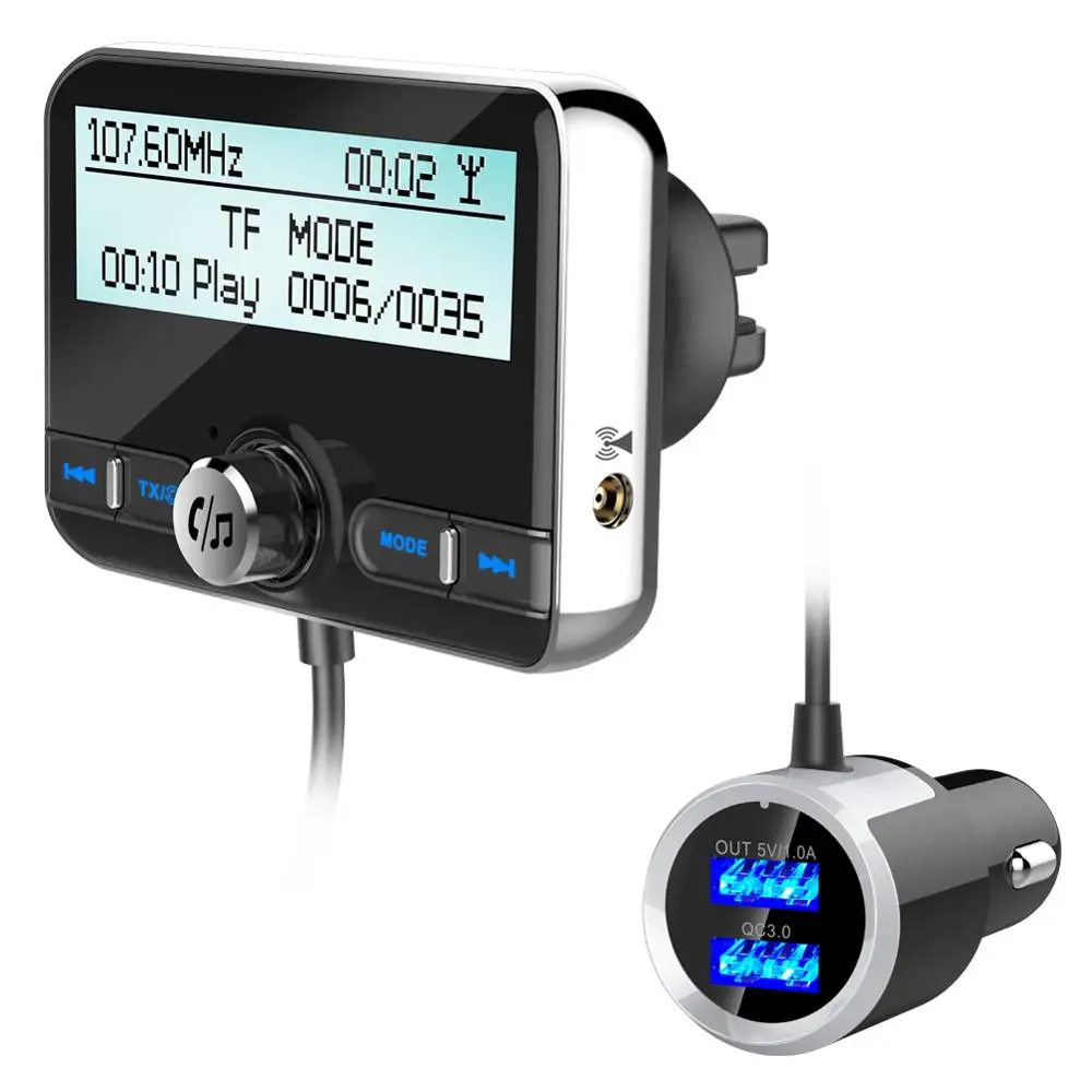 Автомобильный адаптер DAB002 DAB + Цифровые радиосигналы цифровое аудио вещание с автомобильным FM-передатчиком