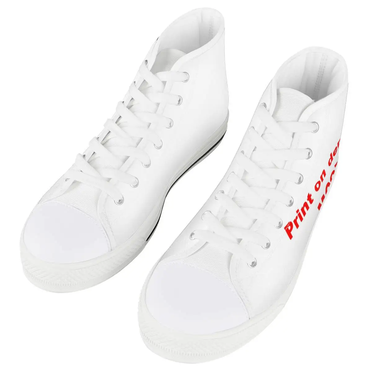 Christmas pattern, print, logo can be customized for men and women couples canvas designer sneakers