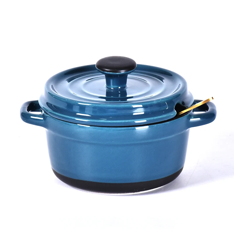 Wholesale Factory wholesale spice bowl set Salt Crock Ceramic Seasoning Pot