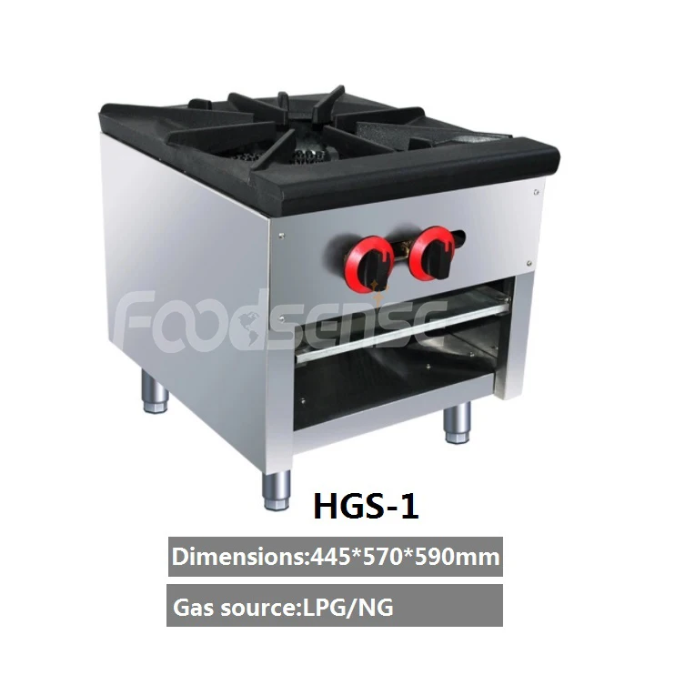 Оптовая продажа с завода прочная газовая плита HGS1 мощной горелкой