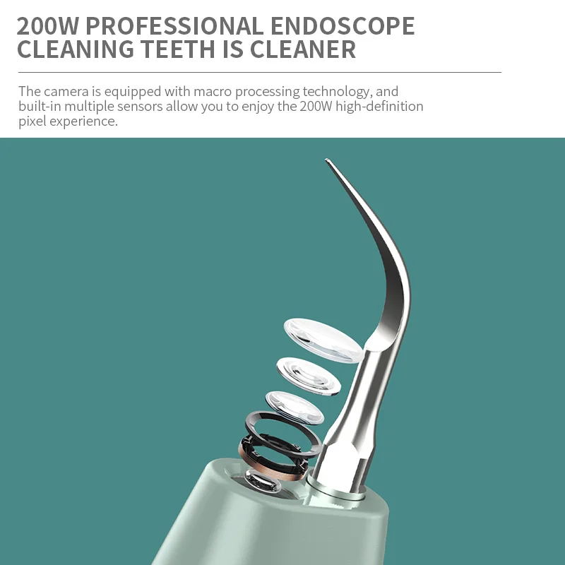 Hot sale Dental High-Frequency Visual Cleaning Teeth Painless Ultrasonic Visible Dental Scaler for Home Use