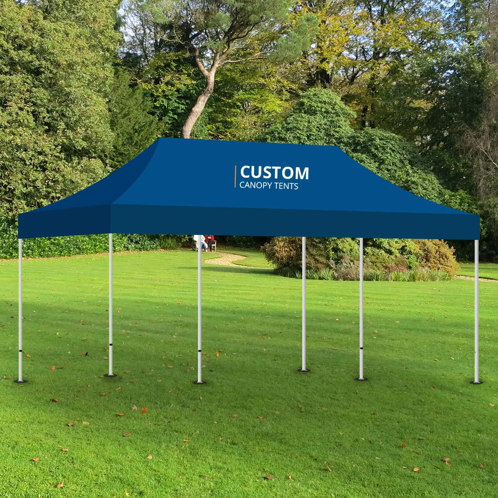 Custom Ez 20 X 10 Pop Up Canopy Tent Instant Shelter Portable Tent