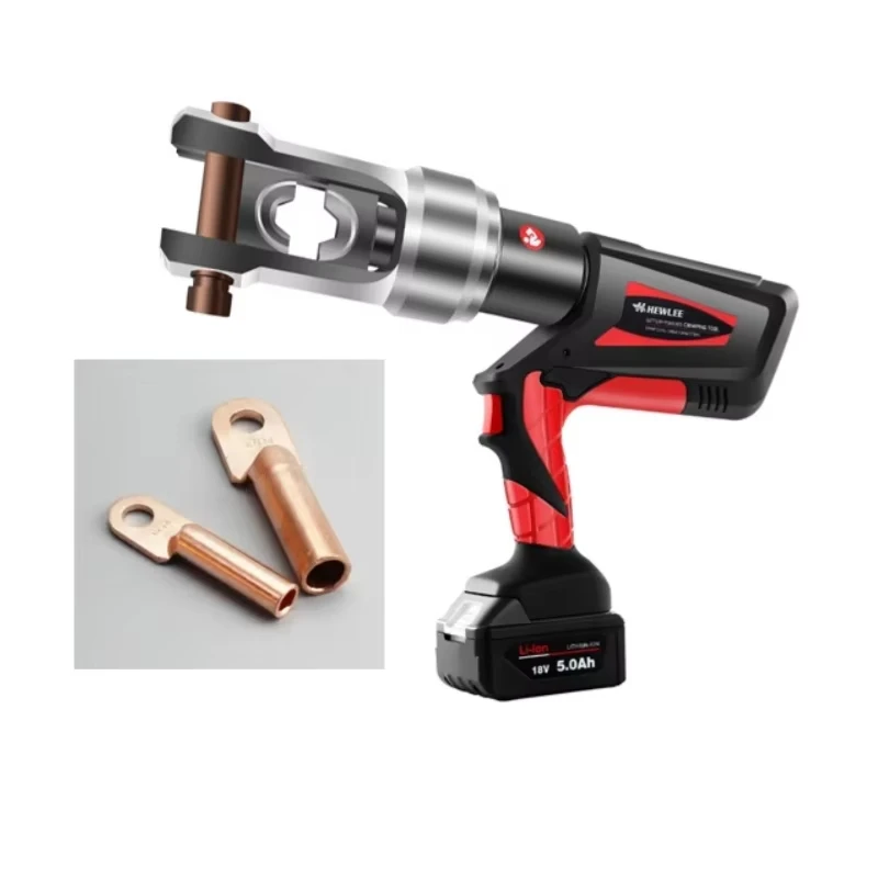 200KN Battery Powered Hydraulic Pipe Press Tool Plumbing Crimping Pex Pipeline Tool