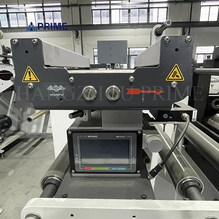 Paper slitter machine slitting rewinder label rotary die cutting machine with slitter