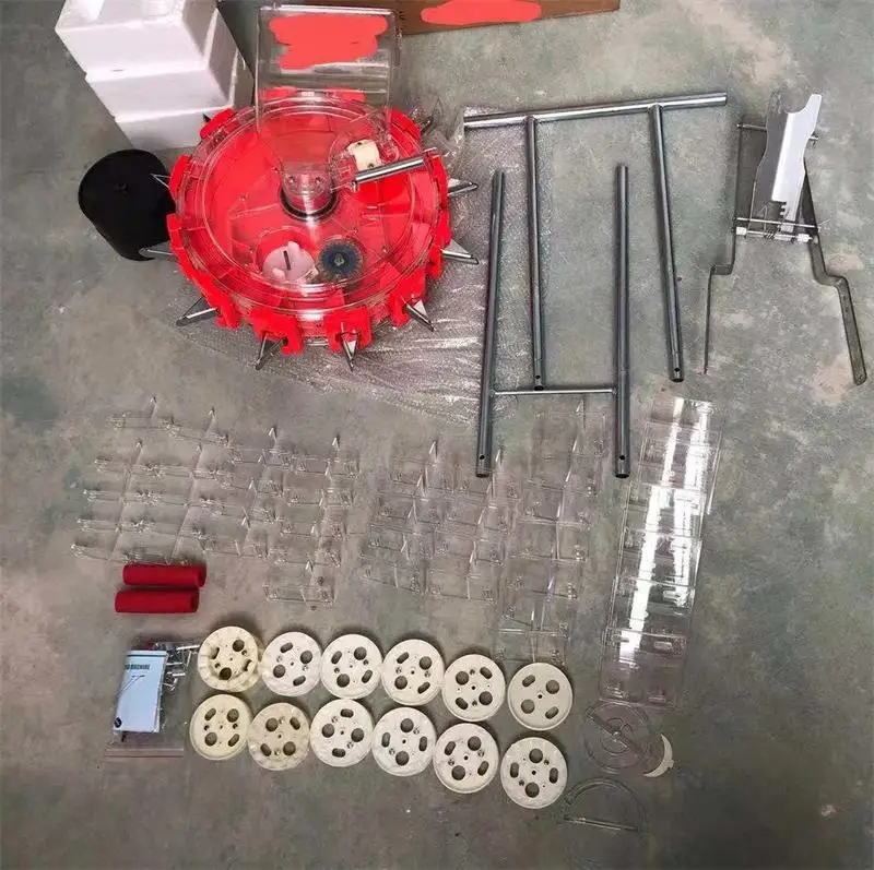 Farm seeding tray machine corn row planter corn seeder manual seedling planter seed drill planters for field