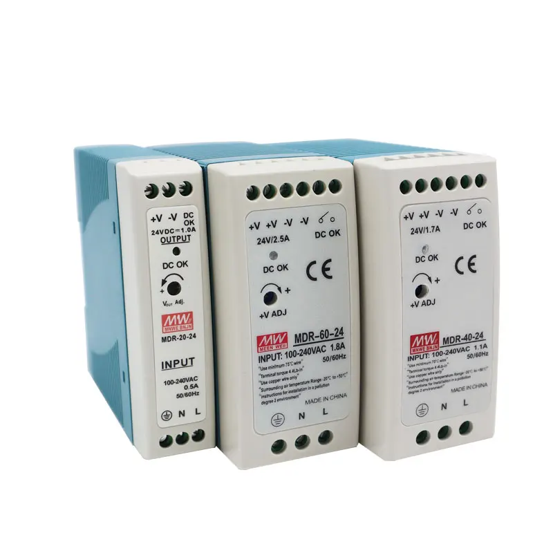 Good Quality MDR-60-12 5A 60W 12V DIN Rail Switching Power Supply 110/220V Switching Power Supply
