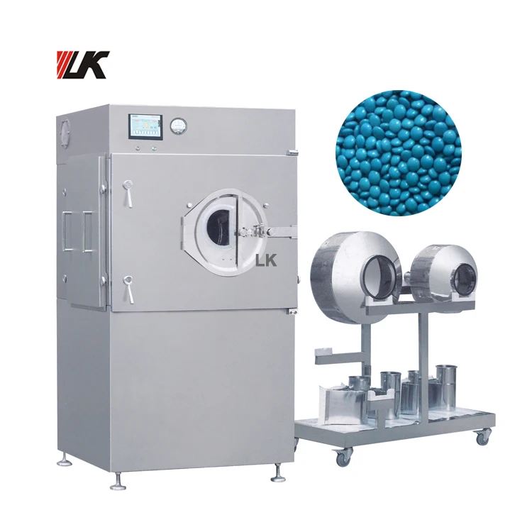 
BG-20 Pharmaceutical Tablet Pill Automatic film coat machine 