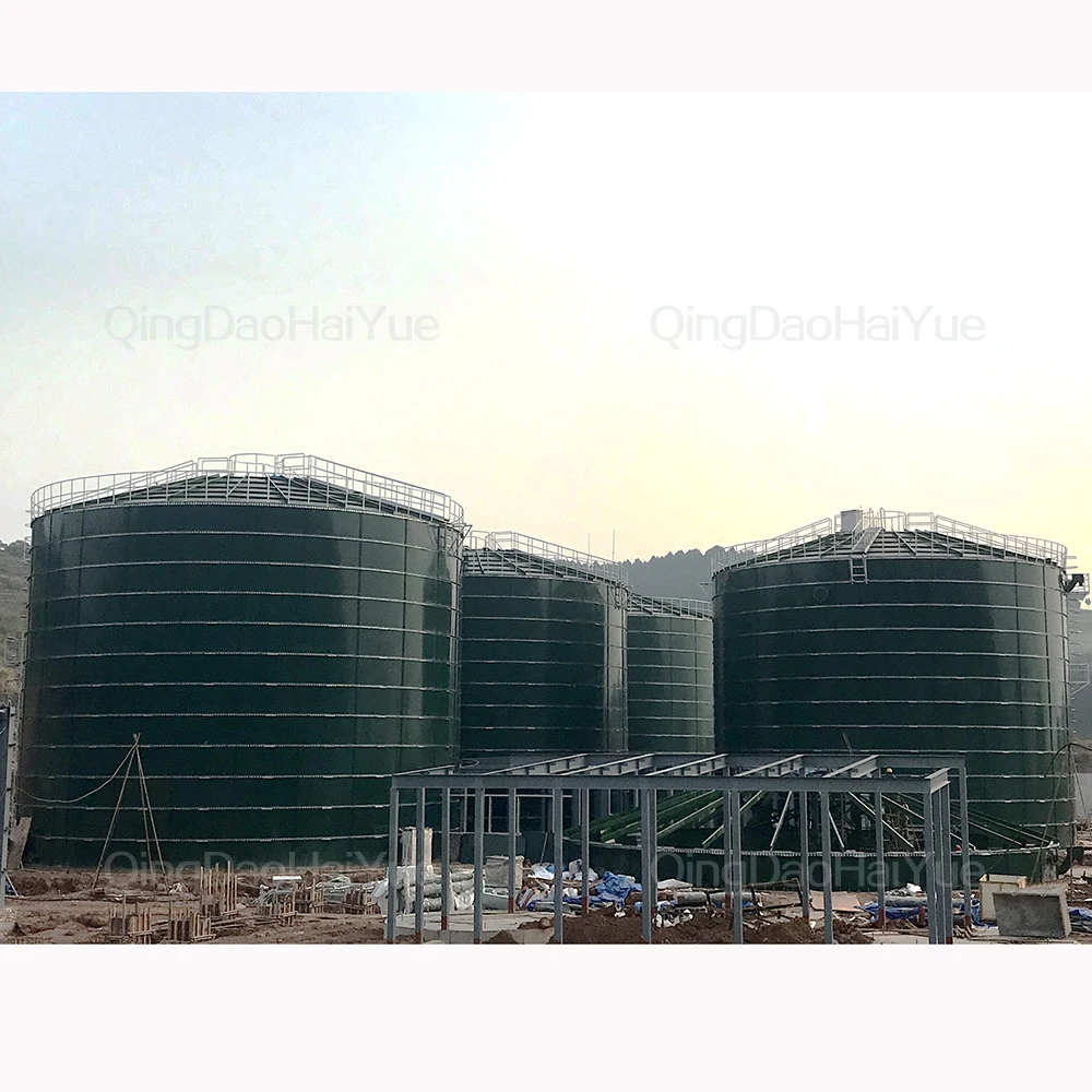 Large Size BSL Enamel Assembly tank UASB tank water bladder storage tank for waste water treatment plant