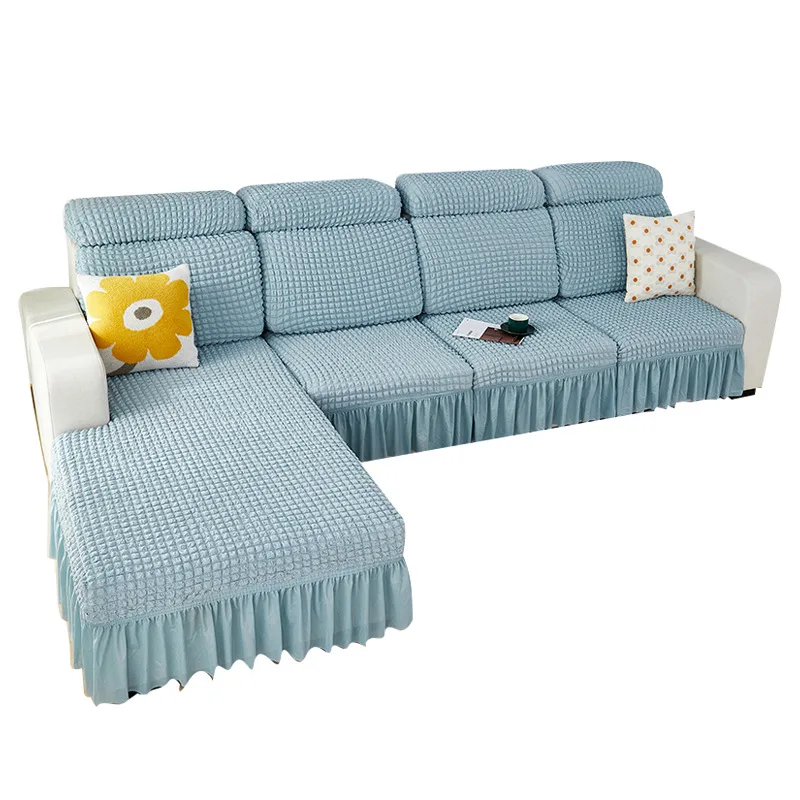 Bubble gauze cover non-slip anti-cat scratch universal simple modern shower  sofa cushion  backrest
