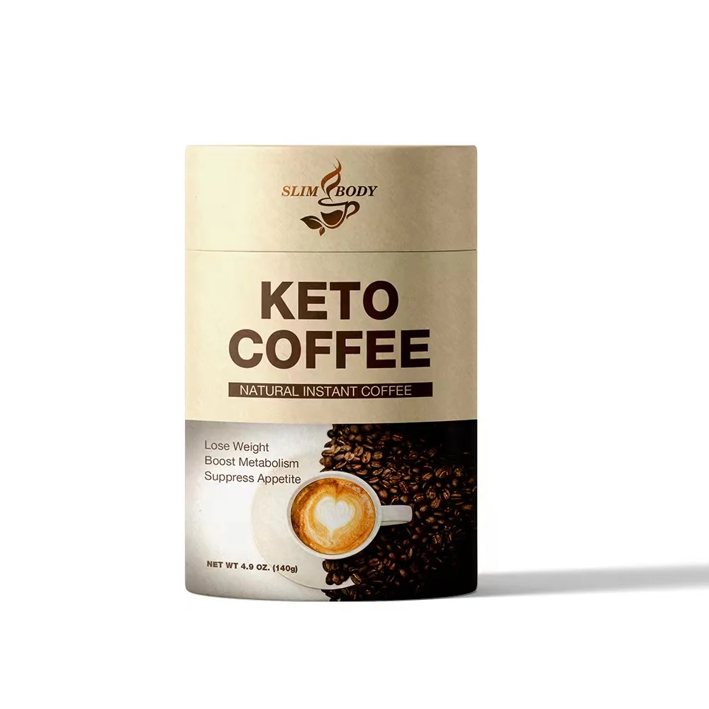 Private label Keto Food Supplement Products Collagen Protein Instant Diet Keto Slimming coffee