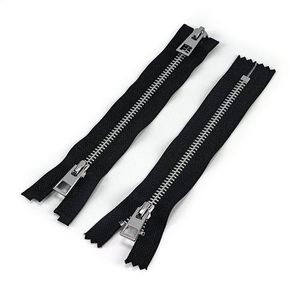 Manufacturer  Auto Lock #5 zipper Tape Bright Silky Light Gold Tooth Open-end Plastic Waterproof  Zippers