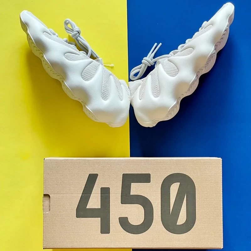  Мужская женская обувь брендовая оригинальная оптовая продажа кроссовки Yeezy 450 для