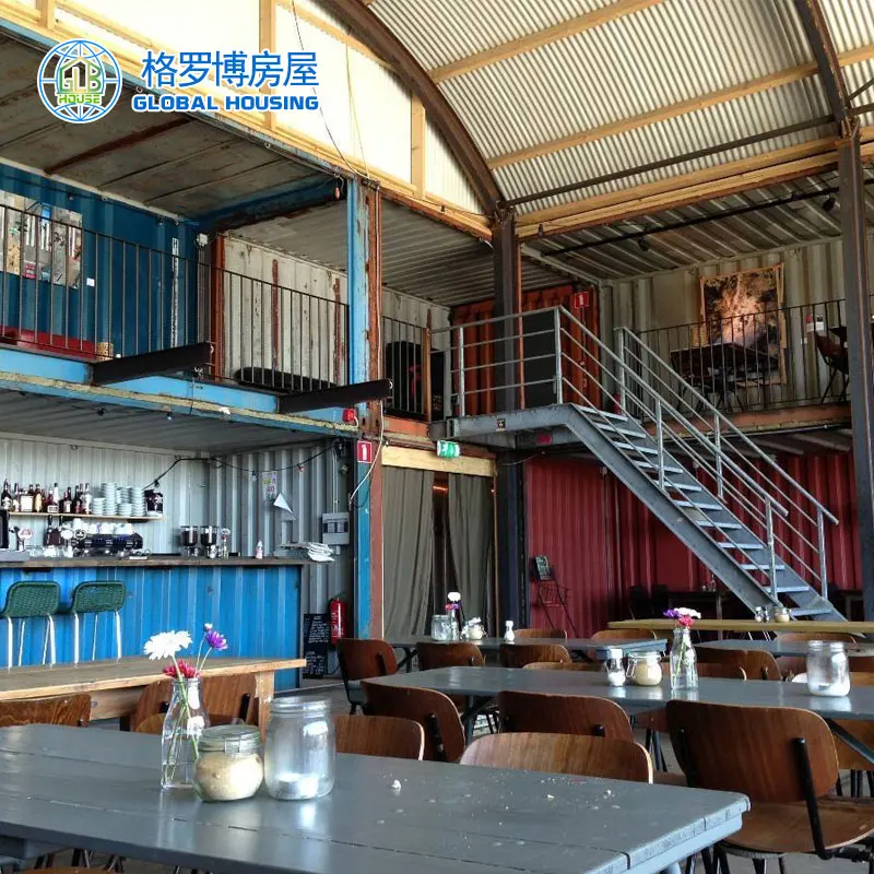 modern low beach small wall panel for prefab villa house pre fabricated house garden modular house malaysia