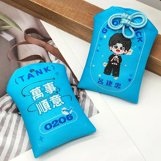 Japanese Omamori Charm Lucky Bag Amulet Lovely Car Hanger Charm Japan Bring You Lucky Bag Customized Cartoon charm