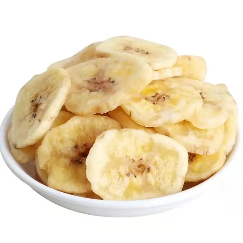 Wholesale Crispy Sweet Snacks VF Dehydrated Fruit Dried Banana Chips