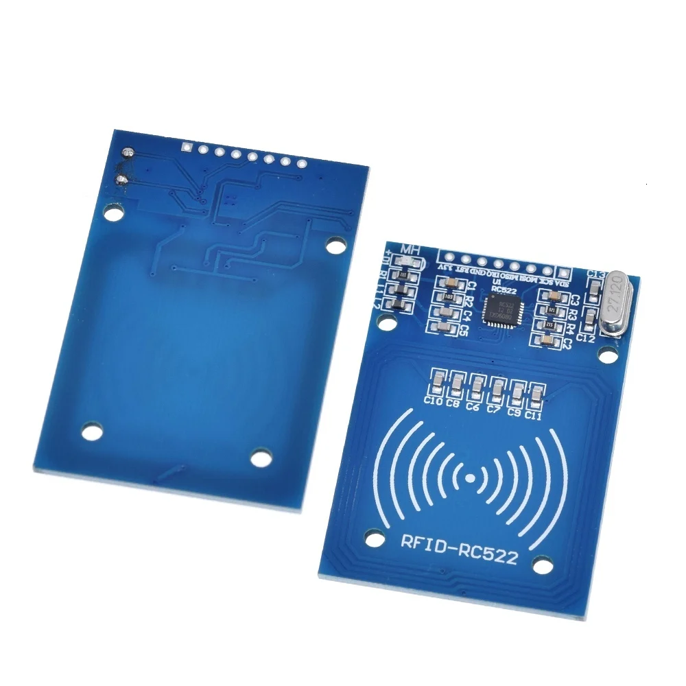 MFRC-522 RC-522 модуль S50 RC522 беспроводной IC RFID Фудань MFRC522 SPI писатель считыватель карты цепочка для ключей датчик наборы 13 56