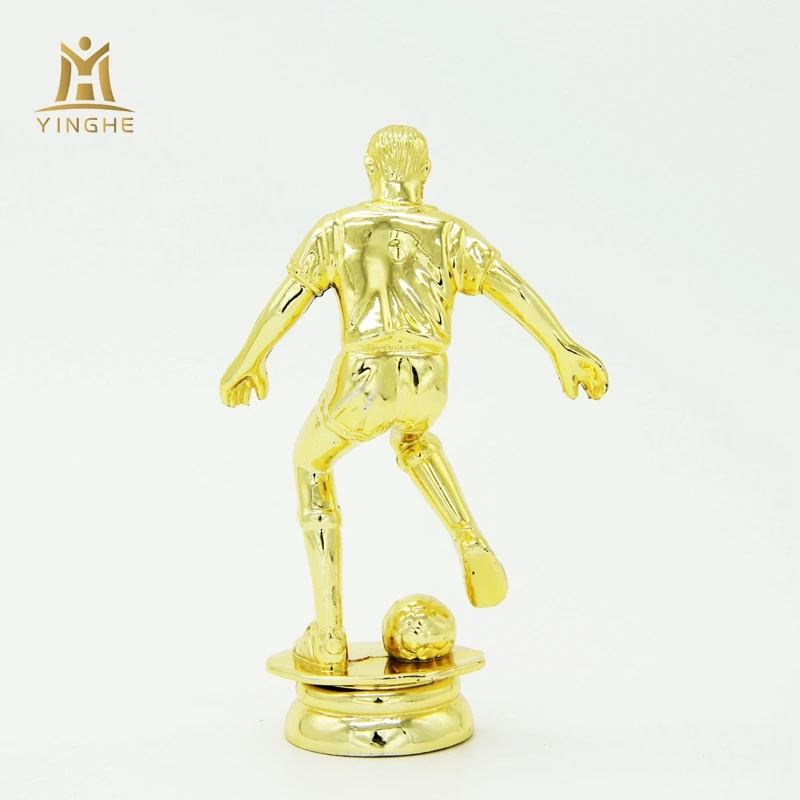 Wholesale custom plastic soccer trophies parts and components