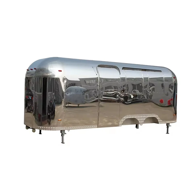 JX-BT580SS Airstream Food Truck Mobile Salons For Sale