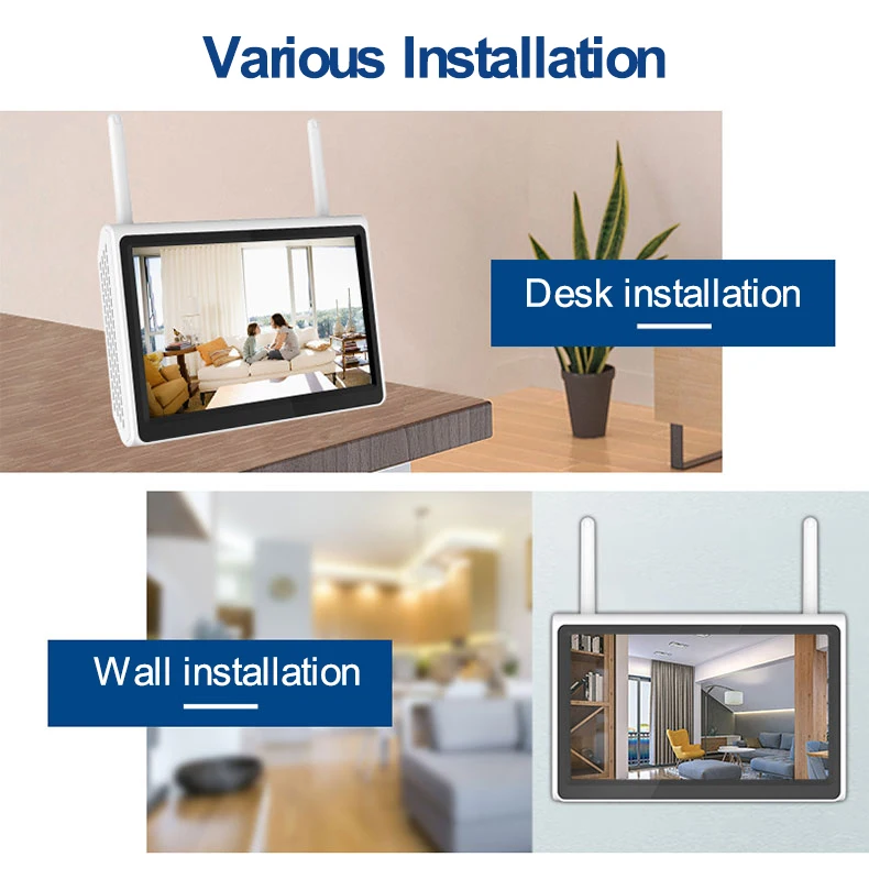 4MP 8CH Full HD Solar Power Battery Wifi Bullet Camera NVR Kit Wireless Outdoor Home Security CCTV Camera System