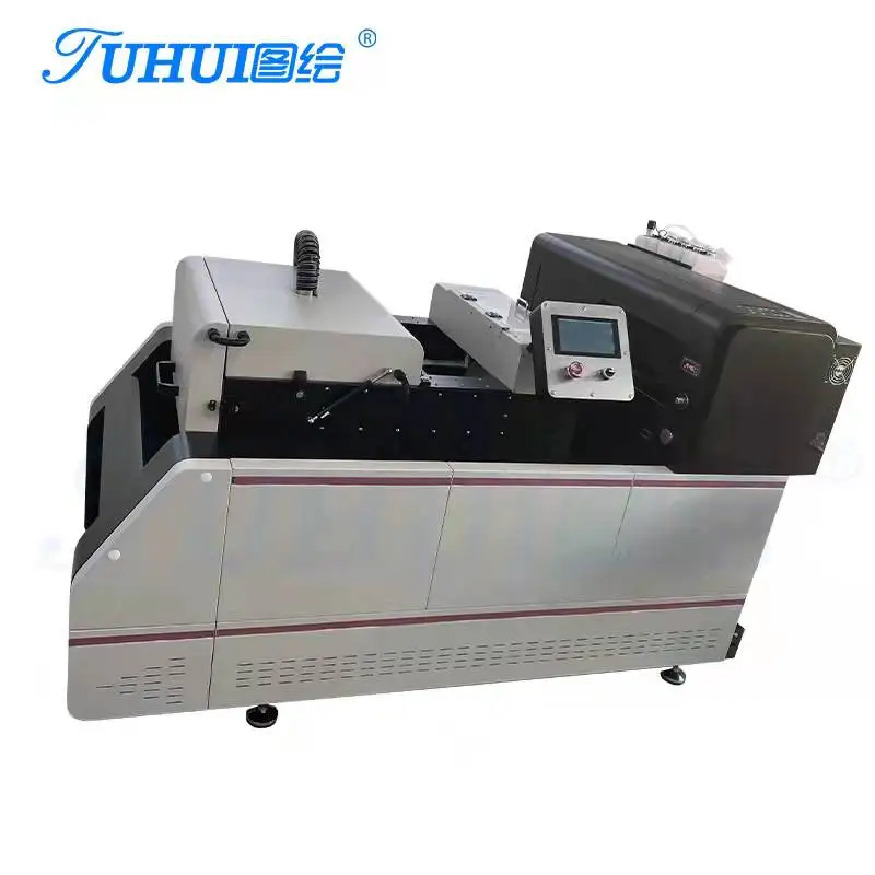Best quality desktop heat transfer dtf printer PET Film T-Shirt Printing machine 60cm  dtf double xp600 i3200 print head printer