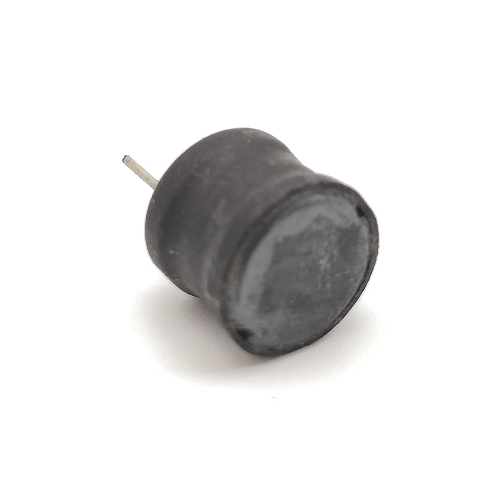 High Frequency 2 Pin Shield Choke Coil Ferrite Drum Core Inductor For Power Supply