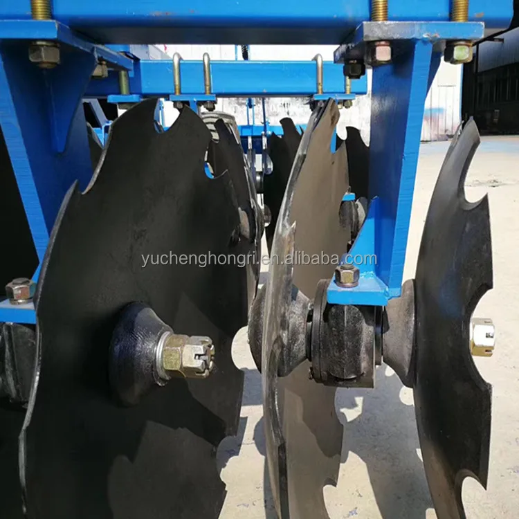 4.5m hydraulic offset fold heavy duty disc harrow for tractor