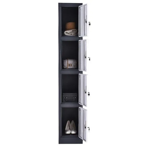 8 Door Steel Almirah Locker Single Casiers Vestiai Casier Pour Ouvrier