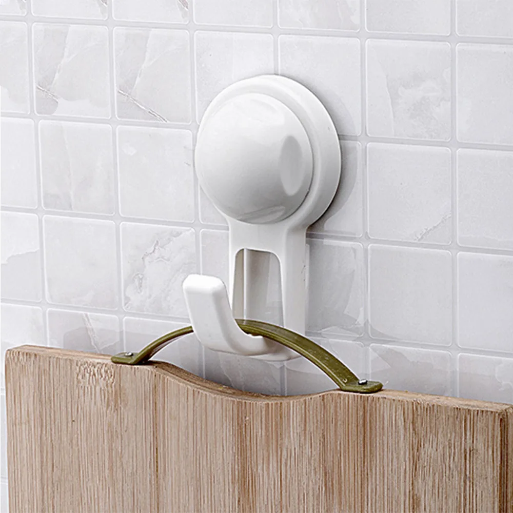 High Quality Household PVC Hanger Suction Cup Accessories Holder self Adhesive Towel Holder Wall Mounted Wash Cloth Hook Holder