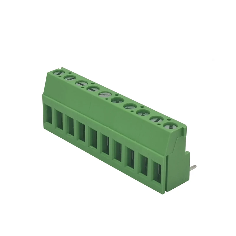 5.0mm 5.08mm pitch plc Terminal blocks 18mm Height right angle pin header PCB Terminal Connector
