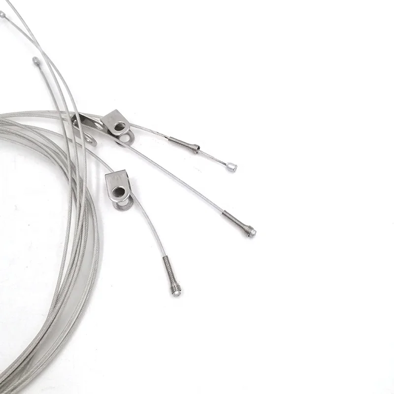 Eco-friendly stainless steel sling safety steel cable with terminal for led and lamp