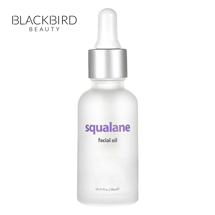 Wholesale Custom Men Women Moisturizing Massage Infused Facial Oil Balance Nourishing Squalane Face Oil