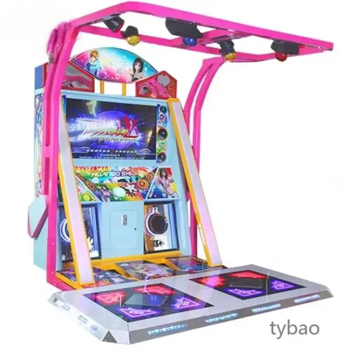 Игровой автомат для танцев с монетоприемным управлением