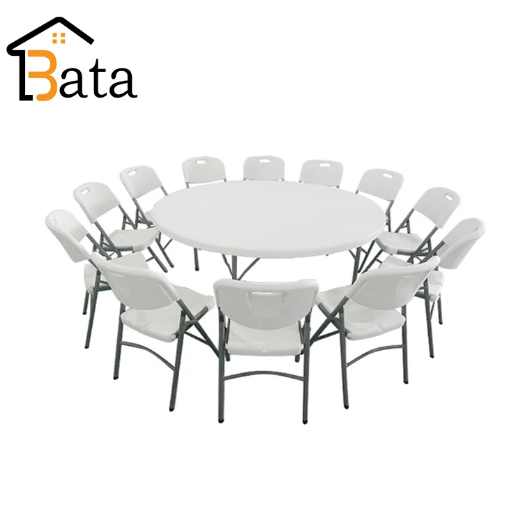 Elegant Design Outdoor Padded Wimbledon White Dining Banquet Wedding Plastic Resin Folding Garden Chairs
